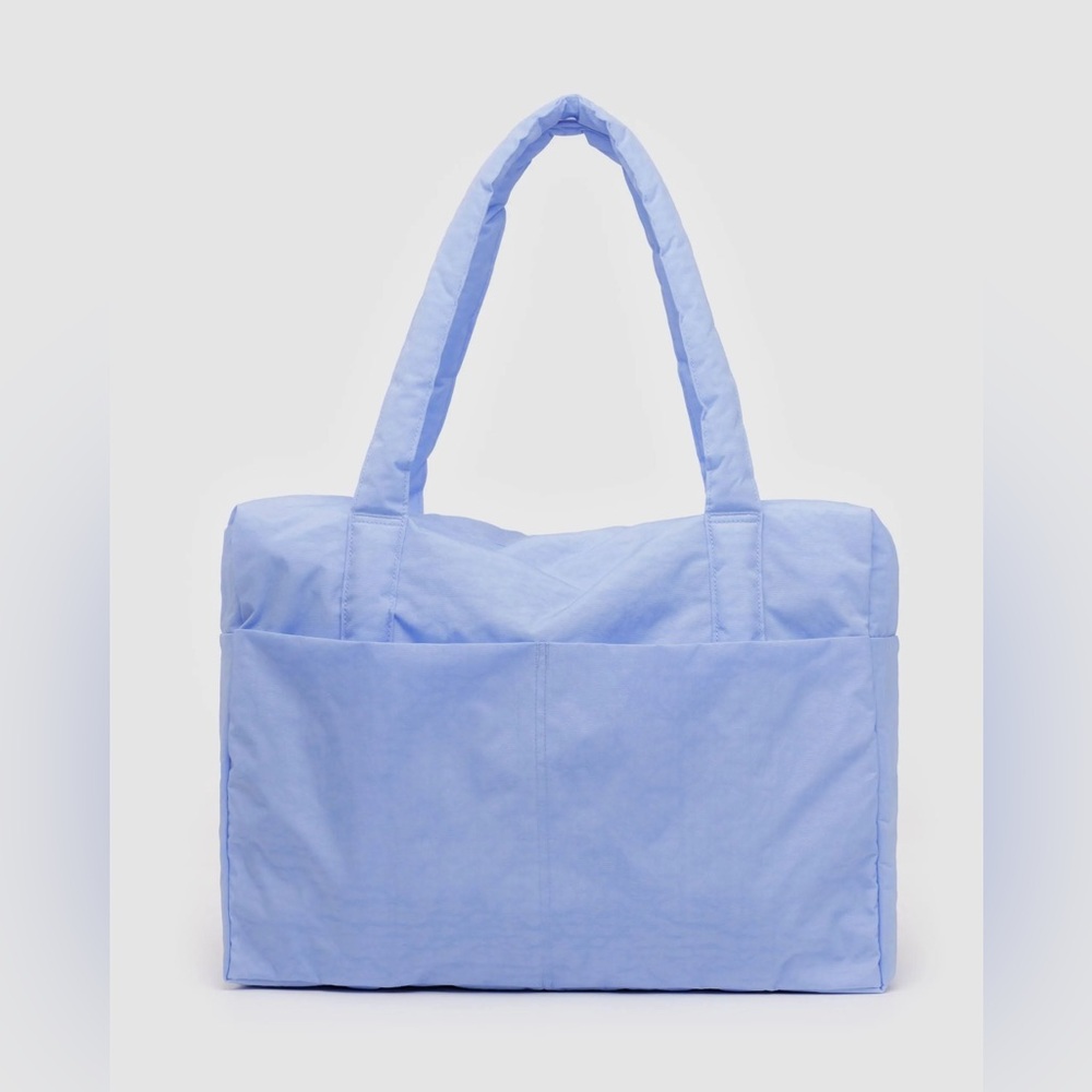 Light Blue Tote Bag BAGGU cloud carry on royal blue